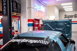 SuperGarage Windscreen Sticker